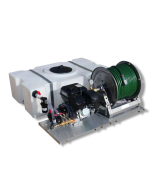 Piston Pump Skid Sprayer- Low Profile 50gal
