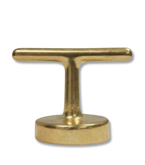 B&G T- Handle Brass Cap