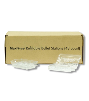 Maxforce Refillable Buffet Stations