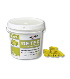 Detex Rodent Bait Blox with Lumitrack