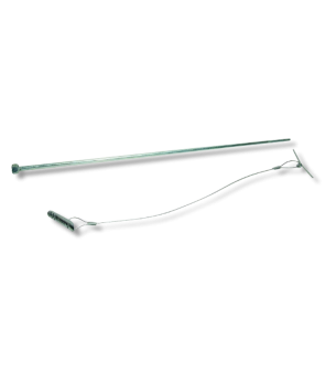 Earth Anchor Bait Station Securing Device