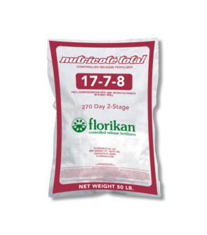 Florikan with Nutricote Total 17-7-8 270 Day 2