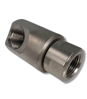 Hannay 1/2" Hose Swivel with Fitting