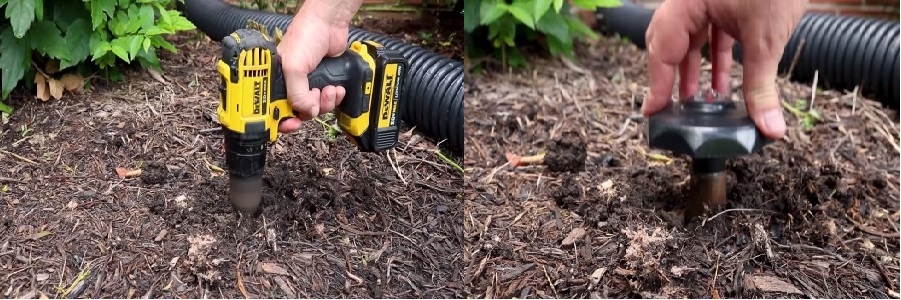 Installing Red Eye Termite Monitoring Stations Installing Red Eye Termite Monitoring Stations