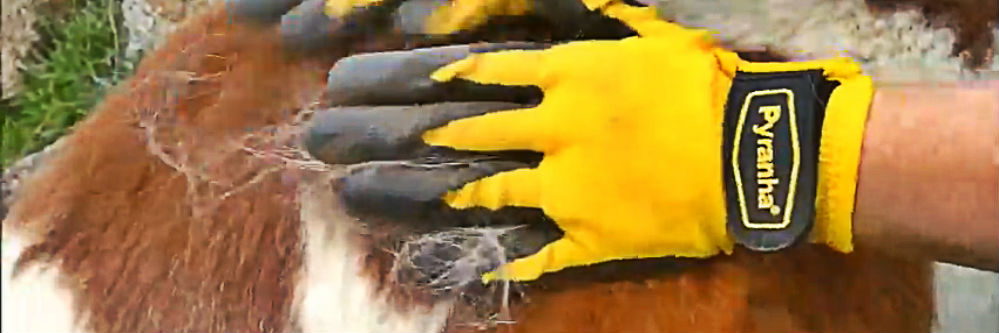 Pyranha gloves video screenshot youtube