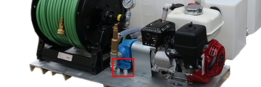 Placement of the Hypro Base Plate