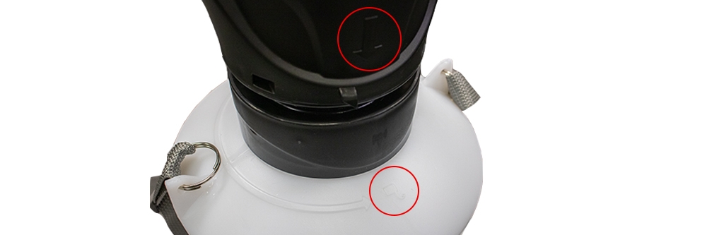 Reattaching Electric Sprayer Lid Reattaching Electric Sprayer Lid