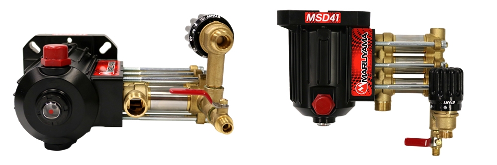 Front and Top View of Maruyama MSD41