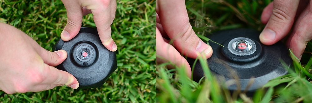 Installing Red Eye Termite Station in Lawn Installing Red Eye Termite Station in Lawn