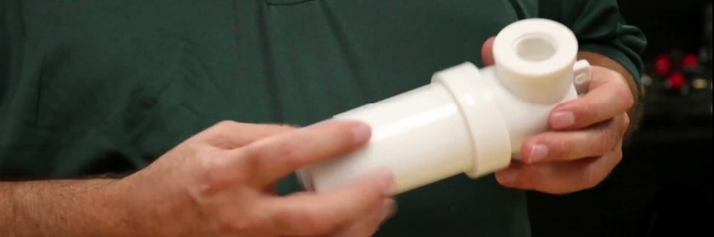 Strainer installation